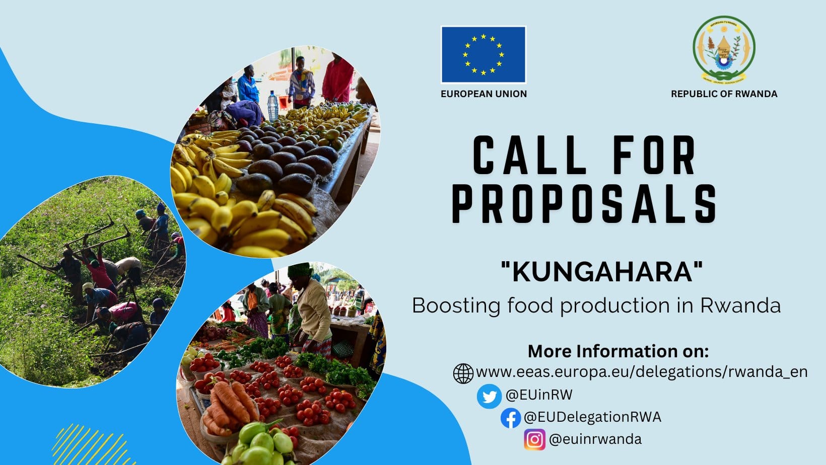 KUNGAHARA food production in Rwanda Call for Proposals IMBERE