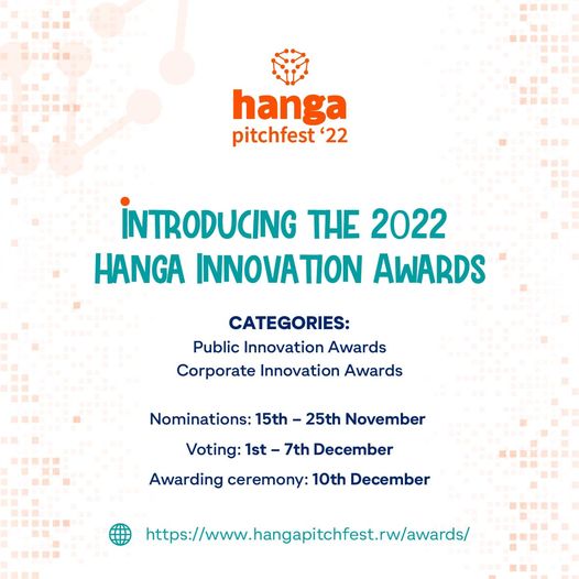 Hanga innovation awards 2022