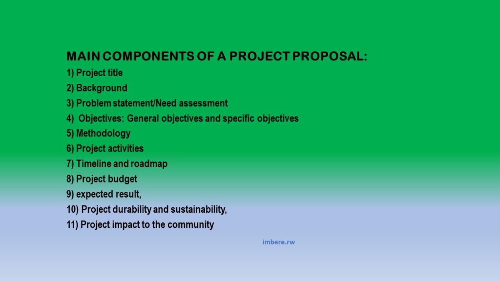 Project proposal template: how to write a project proposal
